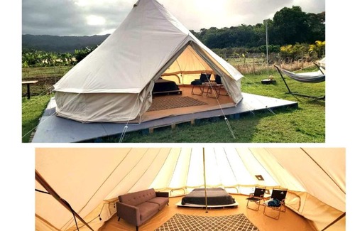 Laie Otro | Maleka Farm: Tent Glamping North Shore Oahu