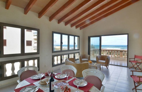 Son Serra de Marina Apartamento | Mallorca Beach front line Apartment 6 pers