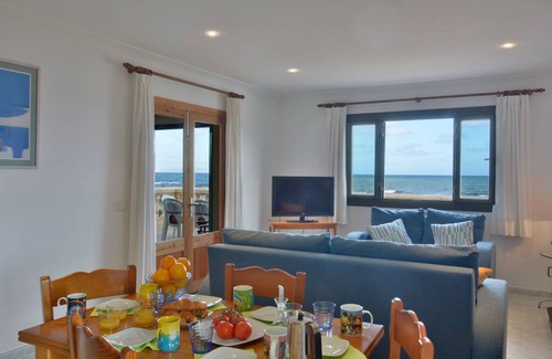 Son Serra de Marina Apartamento | Mallorca Beach front line Apartment 6 pers