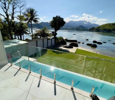Ponta do Sape Casa | mansão pé na areia Angra