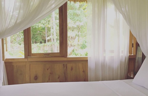 Gili Air Cabina | Manusia Dunia Green Lodge ¬ Casa de madera