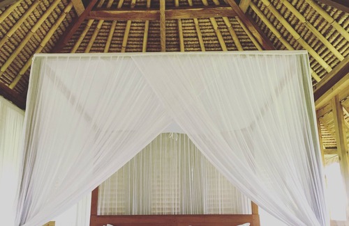 Gili Air Cabina | Manusia Dunia Green Lodge ¬ Casa de madera