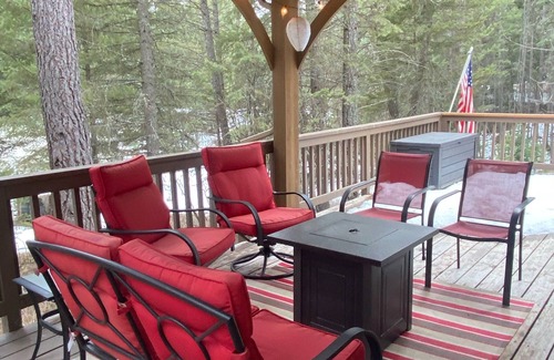 Kalispell Cabina | Many Lakes-Glacier Hideaway Cabin in the woods is the perfect Montana getaway!