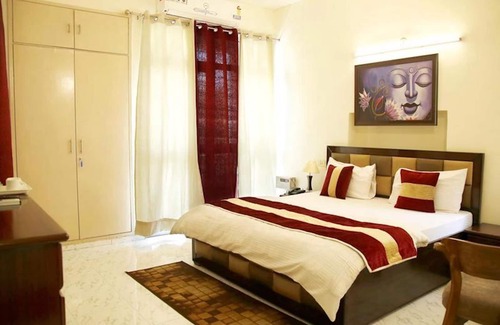 South Extension Casa | Maplewood Guest House, Neeti Bagh, Nueva Delhiit is a Boutiqu Guest House - Habitación 4