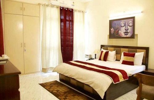 South Extension Casa | Maplewood Guest House, Neeti Bagh, Nueva Delhiit is a Boutiqu Guest House - habitación 6