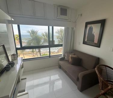 Ondina Apartamento | Maravilhoso apartamento pé na areia vista mar Ondina Apart Hotel