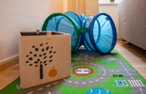 Gera Apartamento | maremar - Ideal für Familien - Boxspringbett - Zentral - vollausgestattete Küche - Waschtrockner - Spielecke