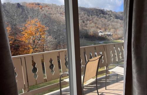 Beech Mountain Chalet De Esquí | Ski Chalet Condo en el PARQUE DE TERRENO DE SNOWBOARD de Beech Mountain Resort.