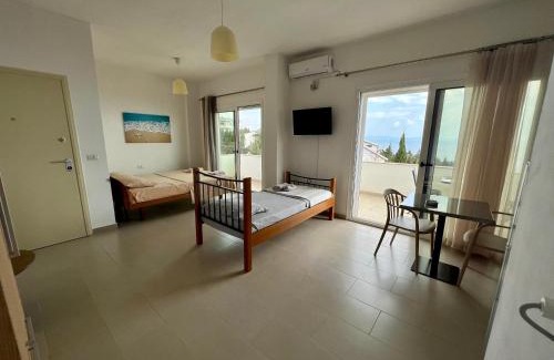Dhermi Apartamento | Mariannas Apartment Sea View