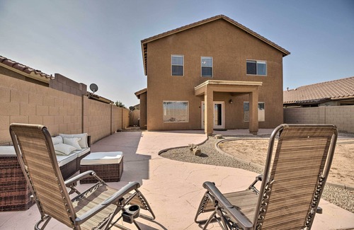 Maricopa Casa | Maricopa Home w/ Outdoor Seating, 2 Mi to Golf!