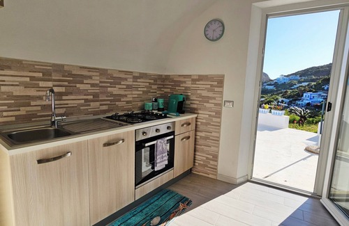 Le Forna Casa | Maridea Ponza - Acquamarina studio apartment, romantic retreat with sea view