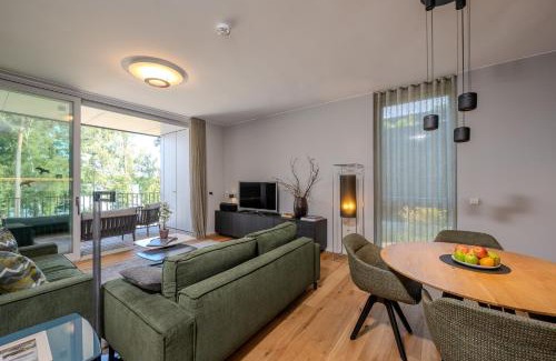Bad Saarow Apartamento | Marina Apartment am See mit Pool und Sauna