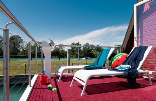 Lignano Sabbiadoro Alquiler De Eote | Marina Azzurra Resort Houseboat Lagoon für 6 Personen