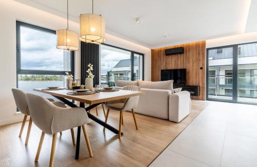 Ostroda Apartamento | Marina Ostróda - 80 metrów luksusu z widokiem na jezioro