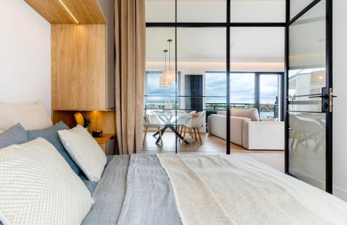 Ostroda Apartamento | Marina Ostróda - 80 metrów luksusu z widokiem na jezioro