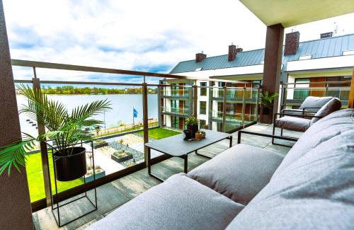 Ostroda Apartamento | Marina Ostróda - 80 metrów luksusu z widokiem na jezioro