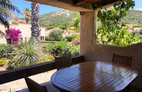 Marine de Saint Ambroggio Casa | MARINE DE SANT AMBROGGIO - Piazze district - Air-conditioned 2-room house