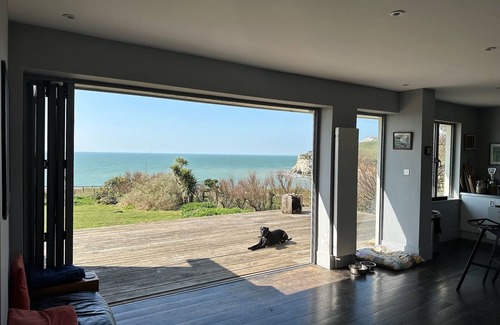 Freshwater Bay Villa | Marine Villa - stunning sea views above Freshwater Bay..