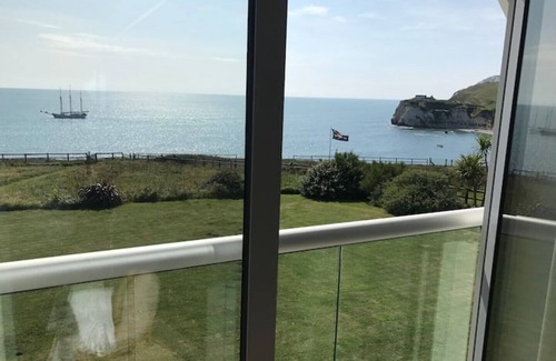 Freshwater Bay Villa | Marine Villa - stunning sea views above Freshwater Bay..