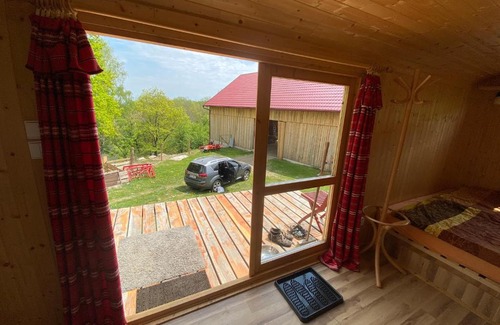 Pobezovice Otro | Maringotka na samotě na kozí farmě