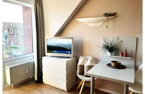 Ueckermuende Apartamento | Maritimes Apartm im Yachthafen der Lagunenstadt Ueckermünde