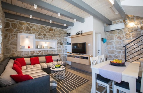 Brsecine Villa | Mariva Exclusive Pool House with Adriatic Sea View