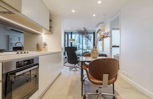 West Melbourne Apartamento | Marker | Stunning Space Near Southern Cross + CBD