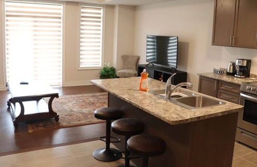 Markham Casa | Markham home near Toronto with dual patios, bright