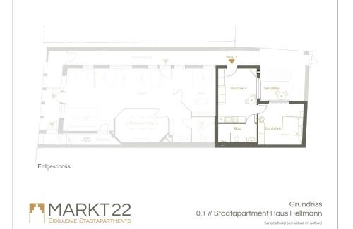 Lingen Apartamento | Markt22 - Exklusive Stadtapartments