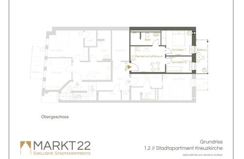 Lingen Apartamento | Markt22 - Exklusive Stadtapartments