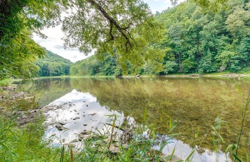 Marlinton Casa | Marlinton Cabin Rental with Greenbrier River Access!