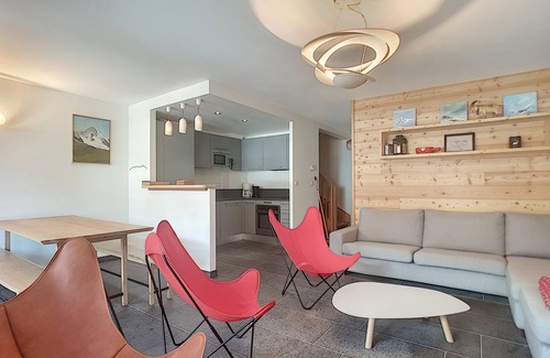 Vallouise-Pelvoux Apartamento | Marmottons - Pelvoux: hermoso apartamento moderno