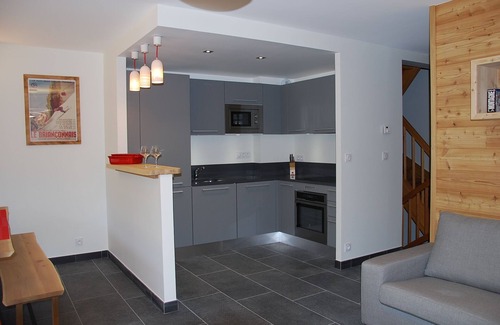 Vallouise-Pelvoux Apartamento | Marmottons - Pelvoux: hermoso apartamento moderno