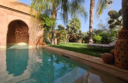 El Aggada Casa | Marrakech, villa 7 Harmonia, pour 6 personnes avec piscine privée