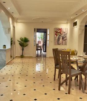 Oulad Khallouf Villa | Marrakech Villa Floor Private Garden & Sport Space