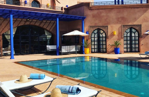 Marrakech Villa | Marruecos, villa para 6 a 16, exclusividad, 450 m², piscina de 16x5,5 m