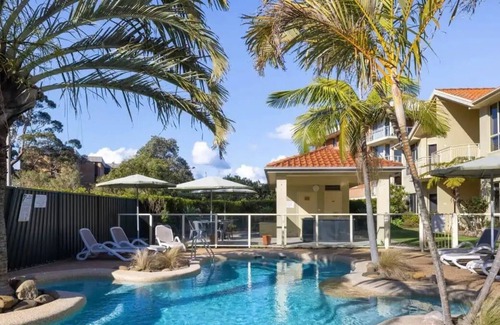 Port Stephens Council Apartamento | Marty's at Little Beach, King Bed Studio w Pool