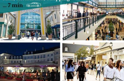 Magny-le-Hongre Casa | Marvel House - Disneyland 5min, Private Parking, Terrace
