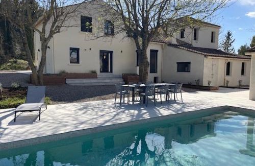 Saint-Pargoire Casa | Mas Béla Vinha, piscine chauffée, mer à 30 min