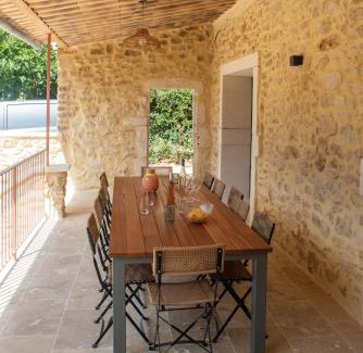 Saint-Andre-d'Olerargues Casa | Mas Blanquet piscine intérieure