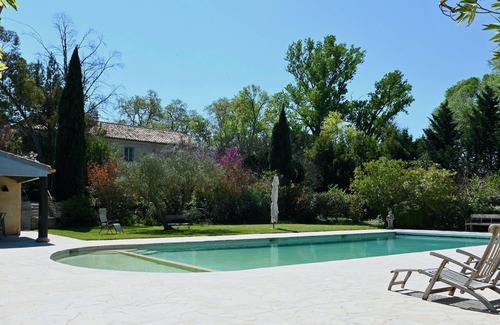 Euzet-les-Bains Cabaña | Gîte-Familiar-Baño con bañera-Vista al campo-Mas complet