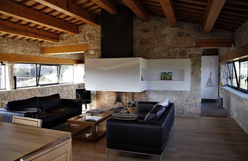 Sant Marti de Riucorb Cabaña | Mas Fogonussa - Casa rural con piscina en los viñedos - Enoturismo y Oleoturismo
