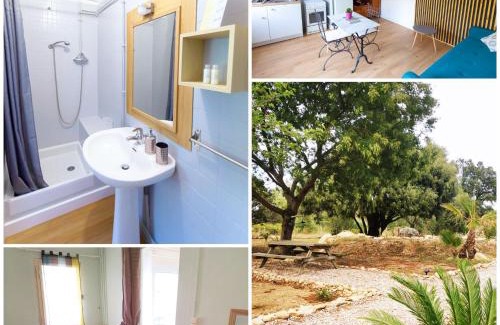 Argeles-sur-Mer Casa | MAS PARET, Gîte "Argelès", Terrasse privative, Vue sur parc paysager