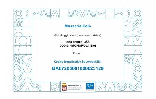Macchia di Monte Cama Y Desayuno | Masseria Calò
