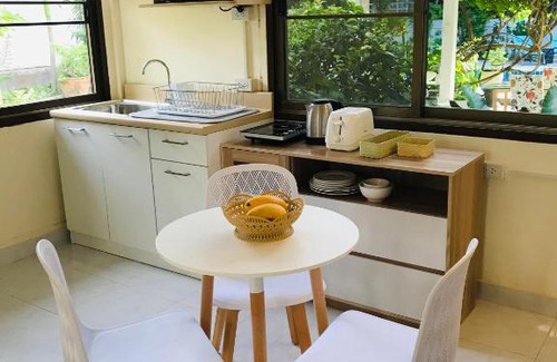 Ratsada Casa | Master Bedroom with private bathroom and kitchen