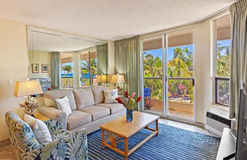 Kihei Apartamento | Maui Banyan 1 bedroom, ocean view, steps to beach, king-size bed, full kitchen