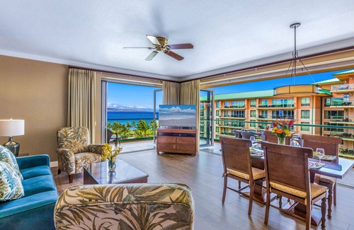 Honokowai Condominio | Alquiler de Resort en Maui: Honua Kai Konea 613 - Mejorado 6th Floor Ocean View 2BR w / Deluxe Corner Floor Plan