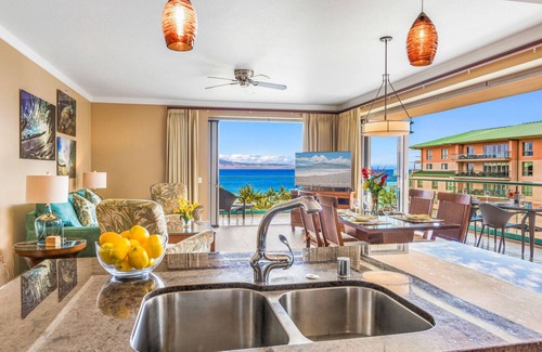 Honokowai Condominio | Alquiler de Resort en Maui: Honua Kai Konea 613 - Mejorado 6th Floor Ocean View 2BR w / Deluxe Corner Floor Plan