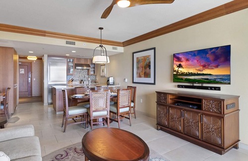 Kaanapali Villa | Maui Resort Rentals: Hyatt Residence Club - 2BR frente al mar piso medio VIlla