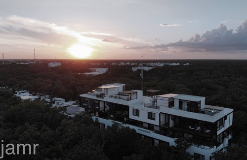 Ek Balam Village Apartamento | Vista de las ruinas mayas, Lux, exclusivo, zen, nuevo y acogedor apartamento completo